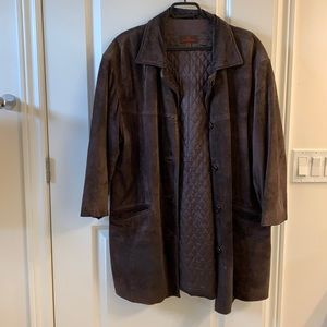 Suede brown brown